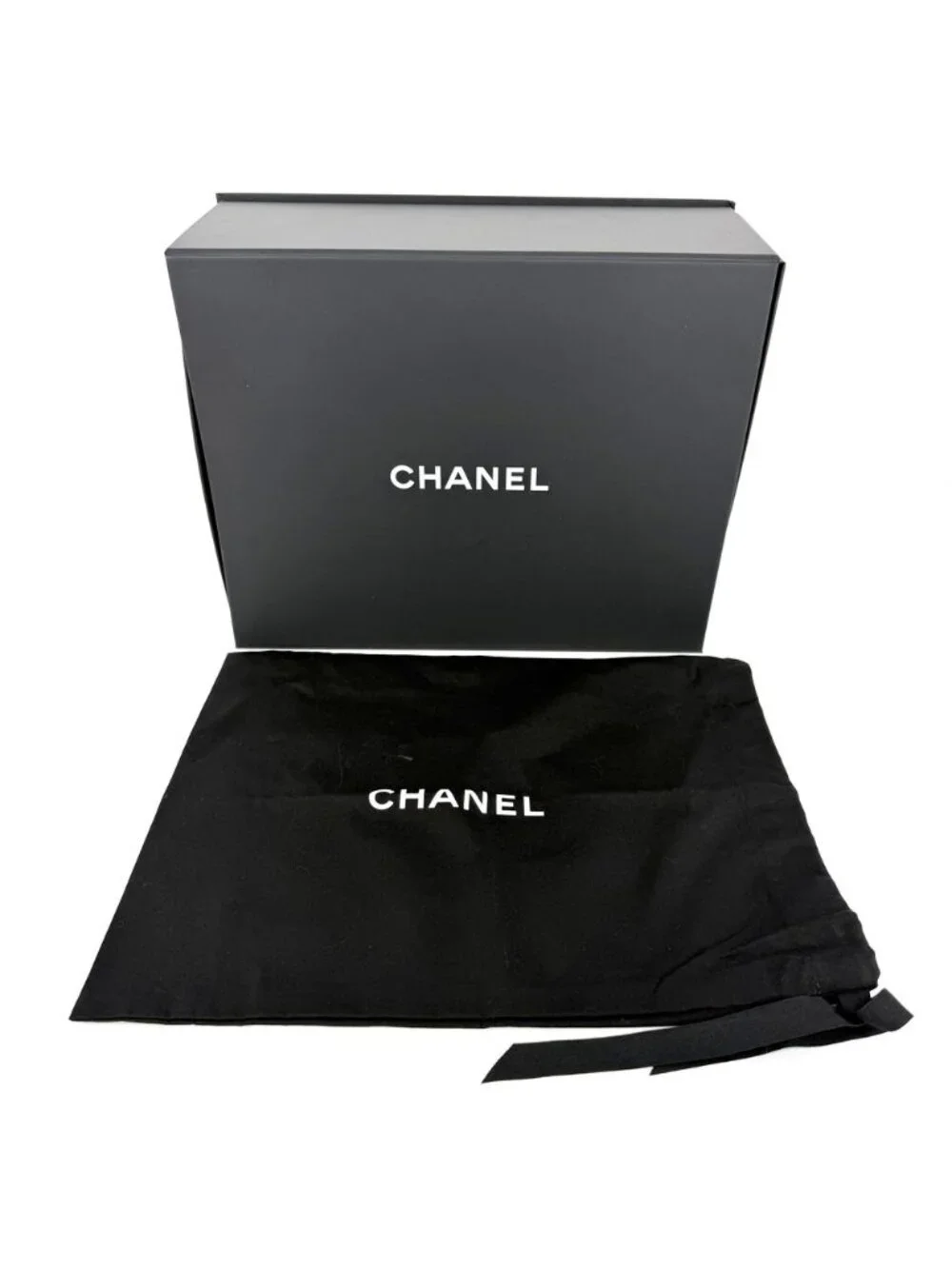 Chanel Handbag Small Shopping Bag CC Logo Turnlock Leather Black Gold